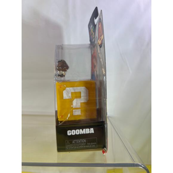 NEW  The Super Mario Bros Movie Goomba Mini Figure With Question Block - Picture 3 of 8